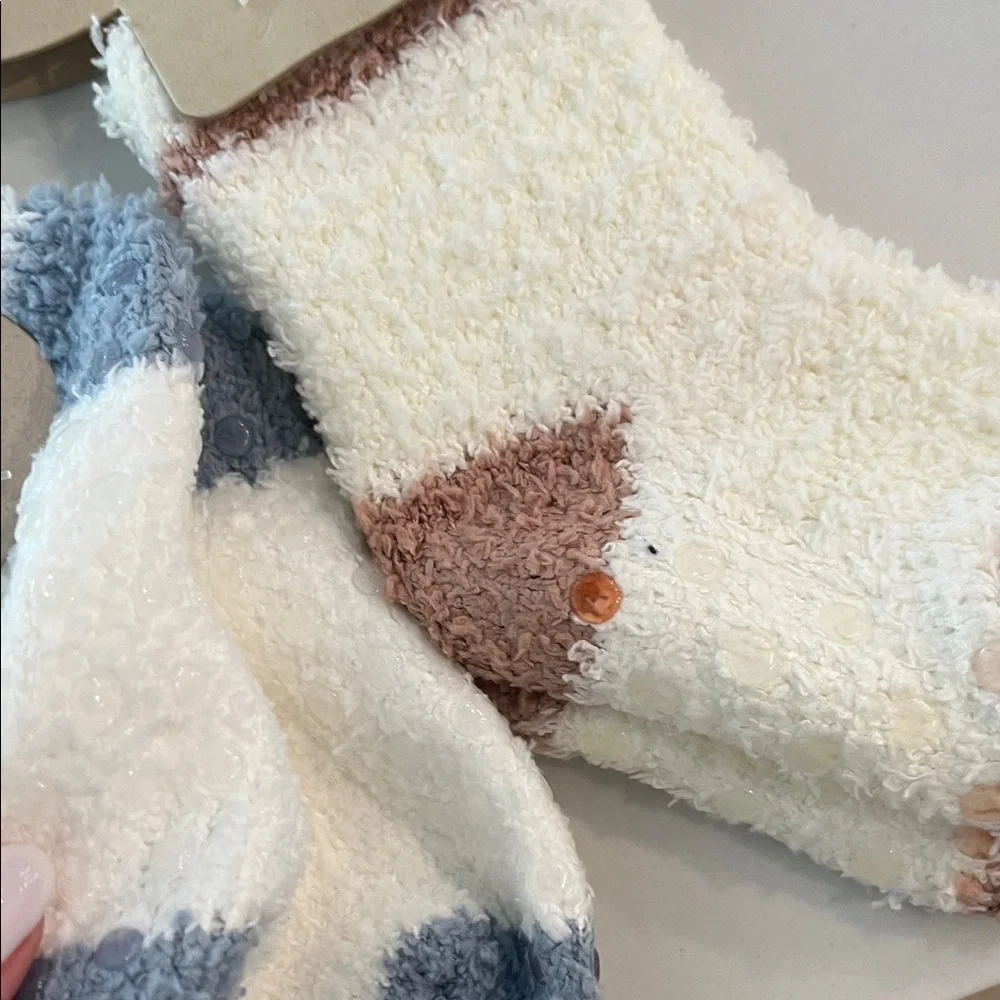 BearPaw Kids' Fluffy Socks